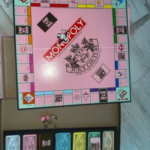 Rare vintage Juicy Couture monopoly board game